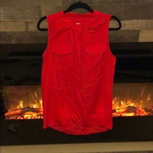 J Crew Sleeveless blouse